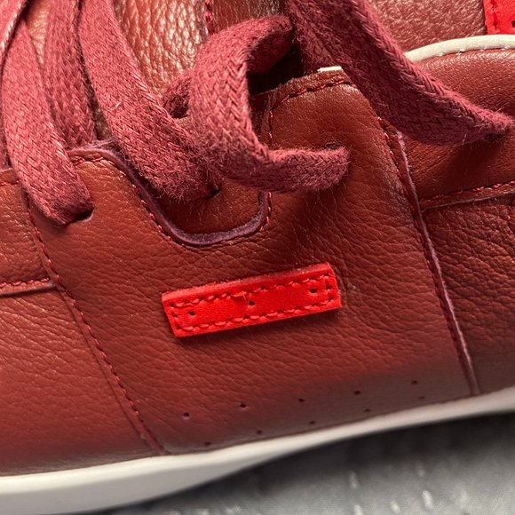 Savalé Men's Harmann / Burgundy White Shoes Size 11.5 - Picture 5 of 9